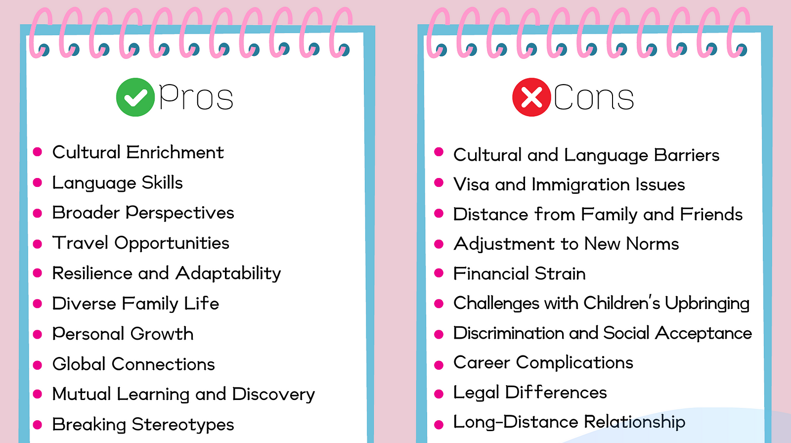 Pros and Cons of Marrying Someone from Another Country